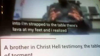 Listen To This Brother Testimony!!!